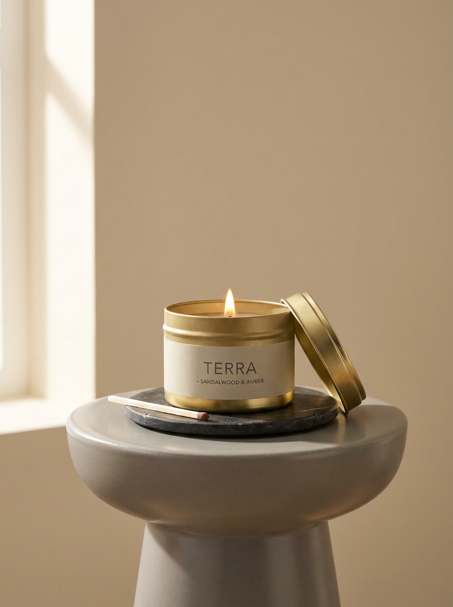 Scented Travel Candle