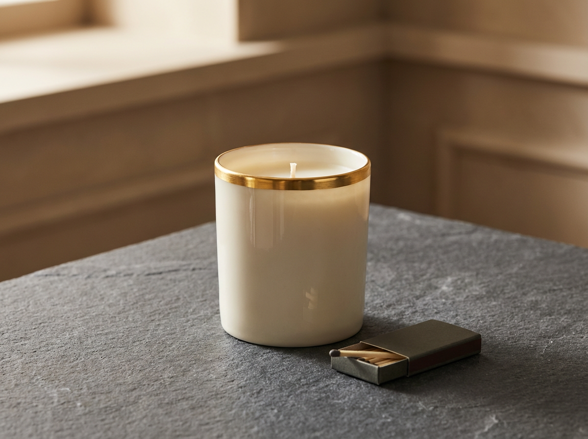 Porcelain Candle