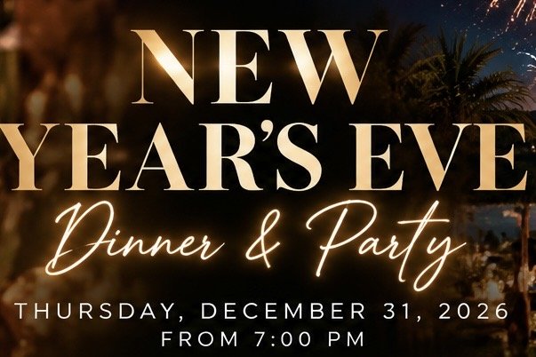 NEW YEAR’S EVE DINNER & PARTY 🥂✨