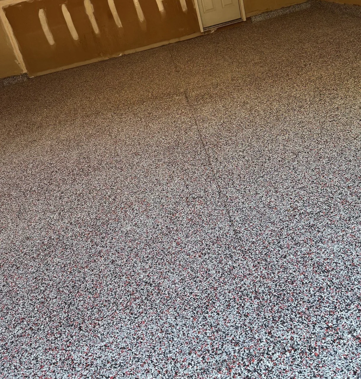 Garage Epoxy Flake Floor