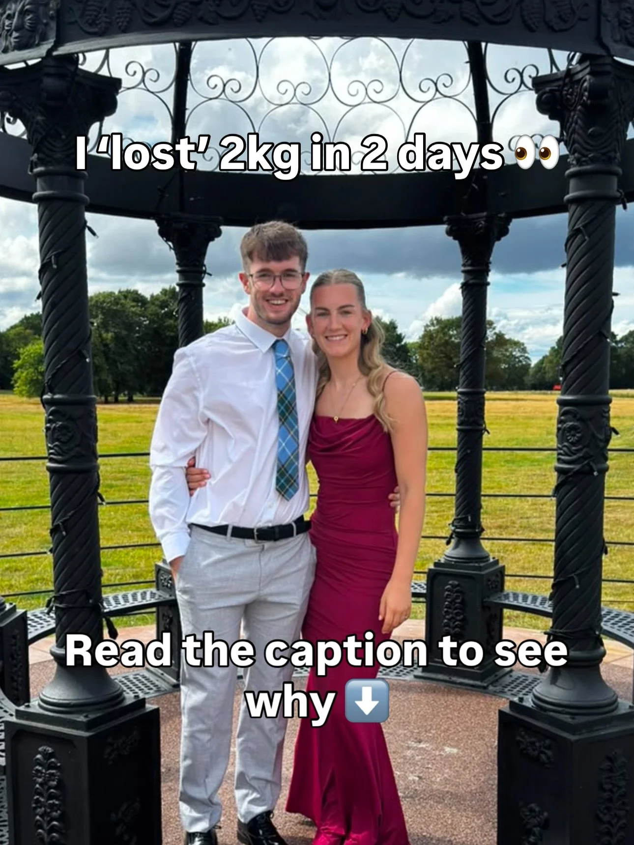 Told you it wasn&rsquo;t fat. 👀

A few days ago I posted about the scale jumping to 84.1kg after a week off plan - pizza, McDonald&rsquo;s, celebrating my fianc&eacute;e&rsquo;s birthday and my sister&rsquo;s wedding. The next day it was already dow