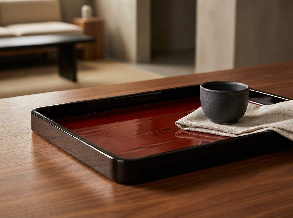 Lacquer Serving Tray