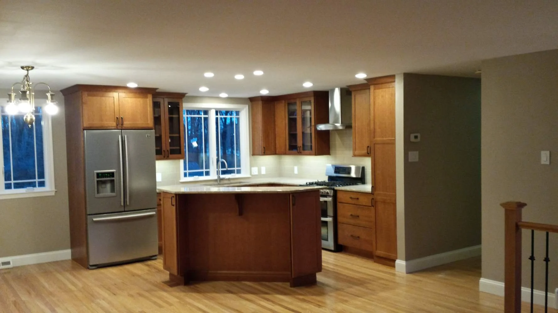 Kitchen Remodel:
Creating an open-concept kitchen in a split level