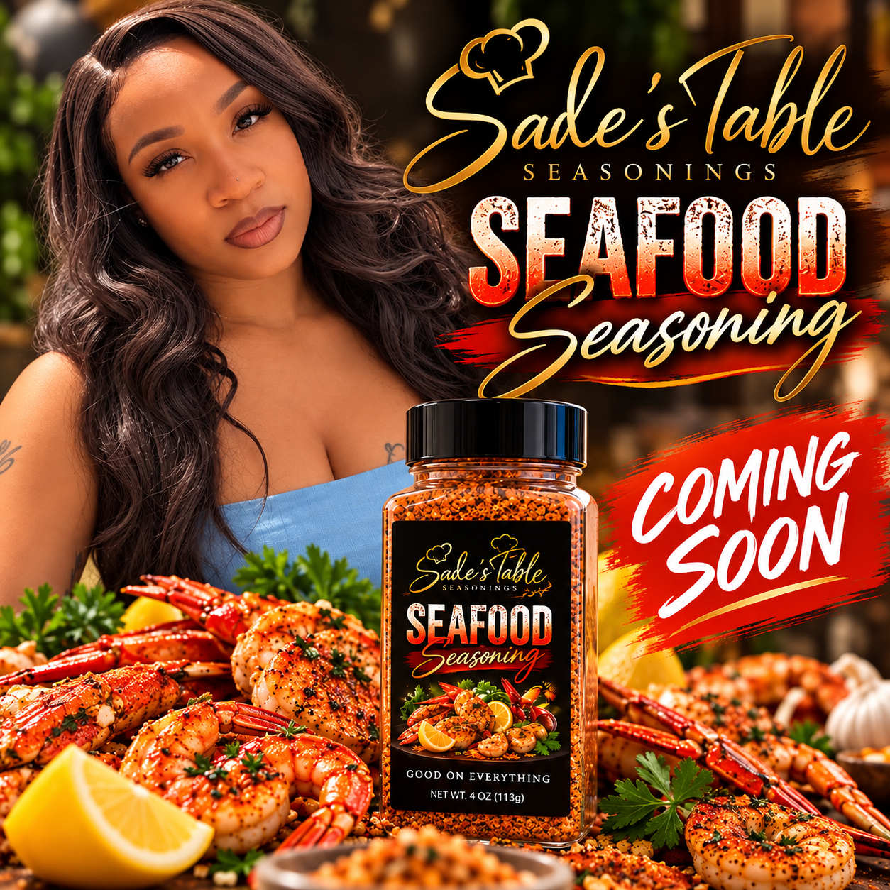 Sade's Table Seafood Seasoning
