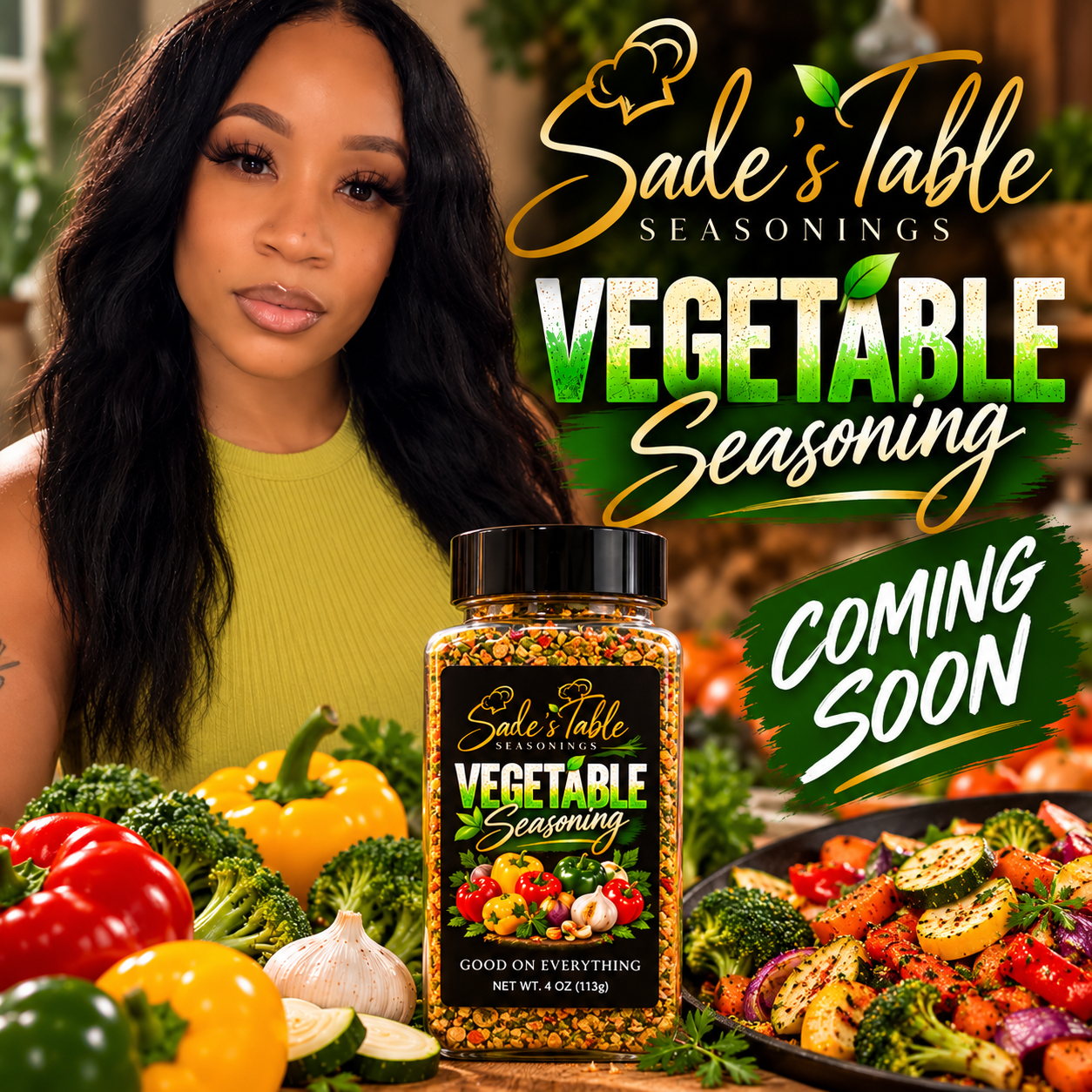 Sade's Table Vegetable Seasoning