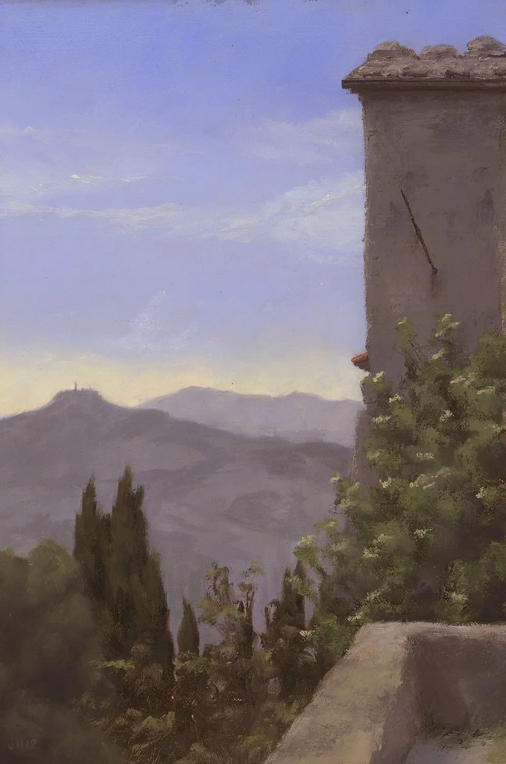 Radicofani
12 x 8"
oil on linen
2012