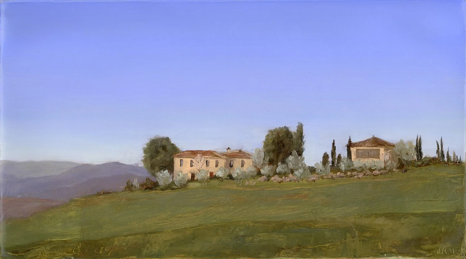 Toscano Hillside II
6 1/4 x 11 1/4"
oil on linen
2011