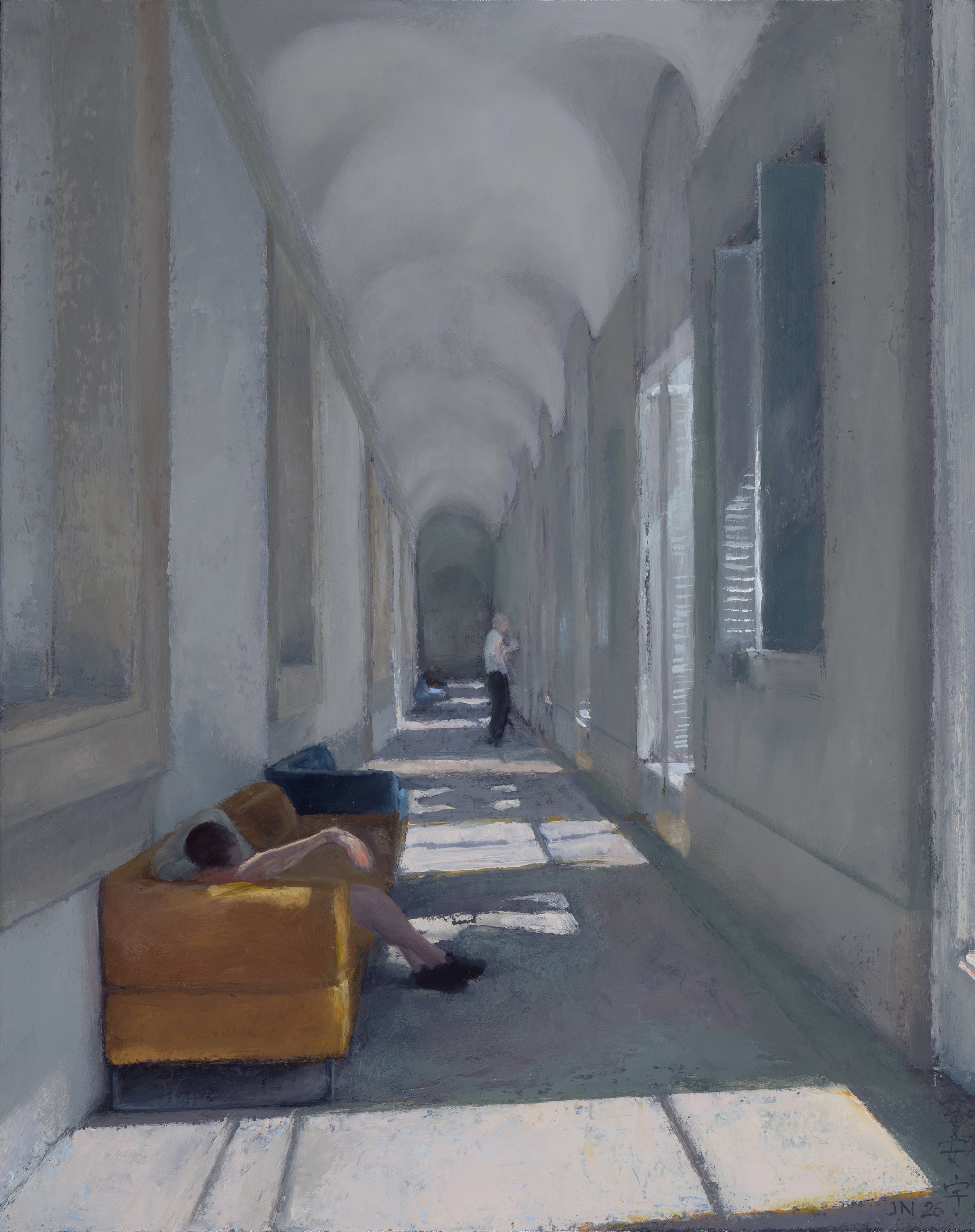 The Rest Room, The Prado
10 x 8 in
Oil on panel
2026