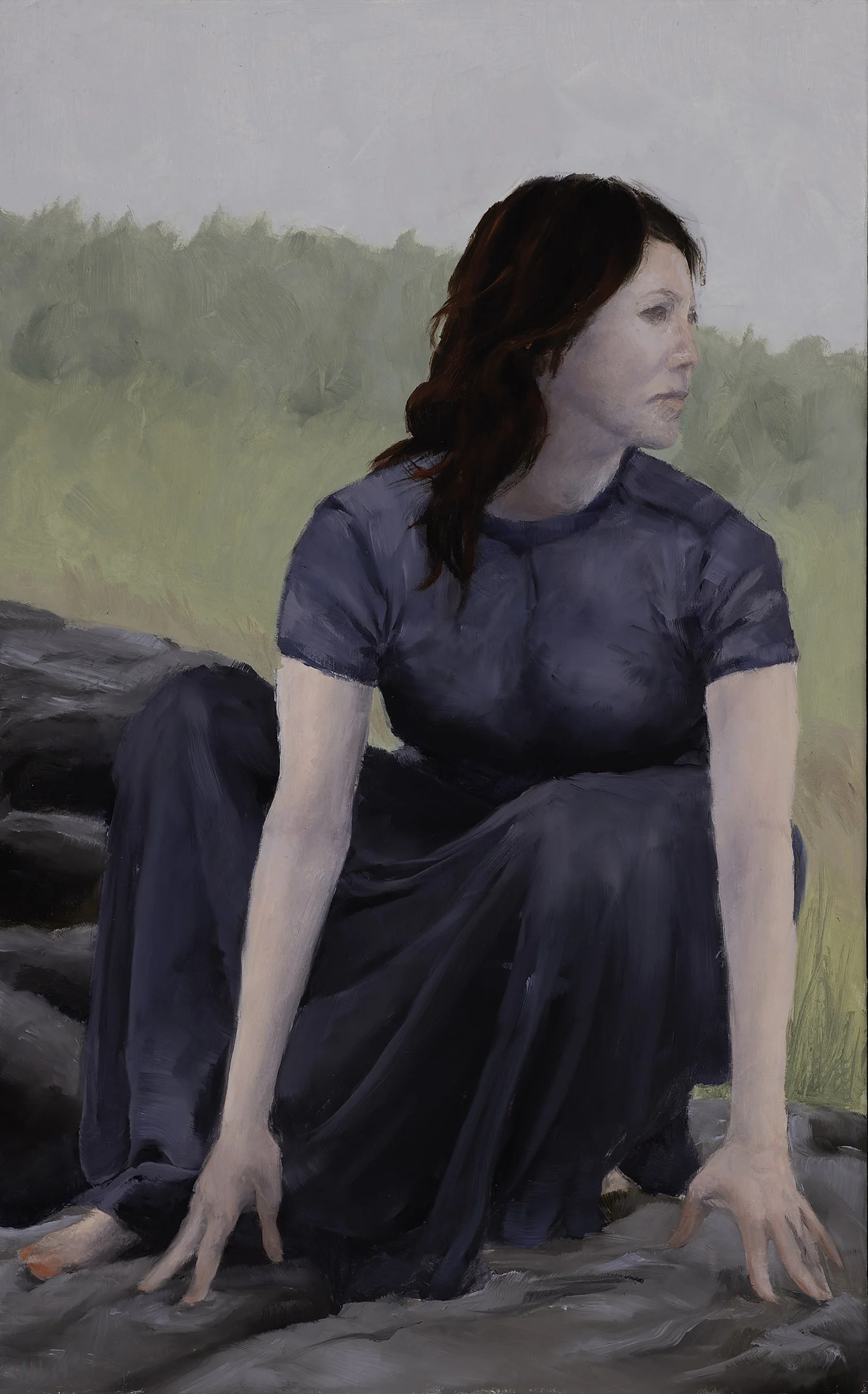 Study, Towards Bantry Bay
12" x 7.5"
oil on panel
2019