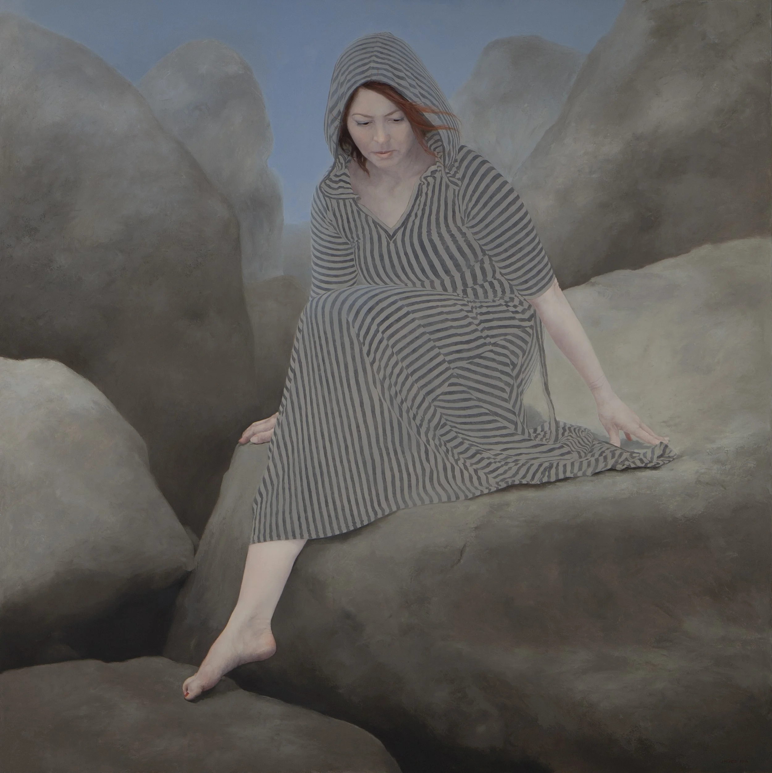 Formae (Lithos)
48" x 48"
oil on panel
2018