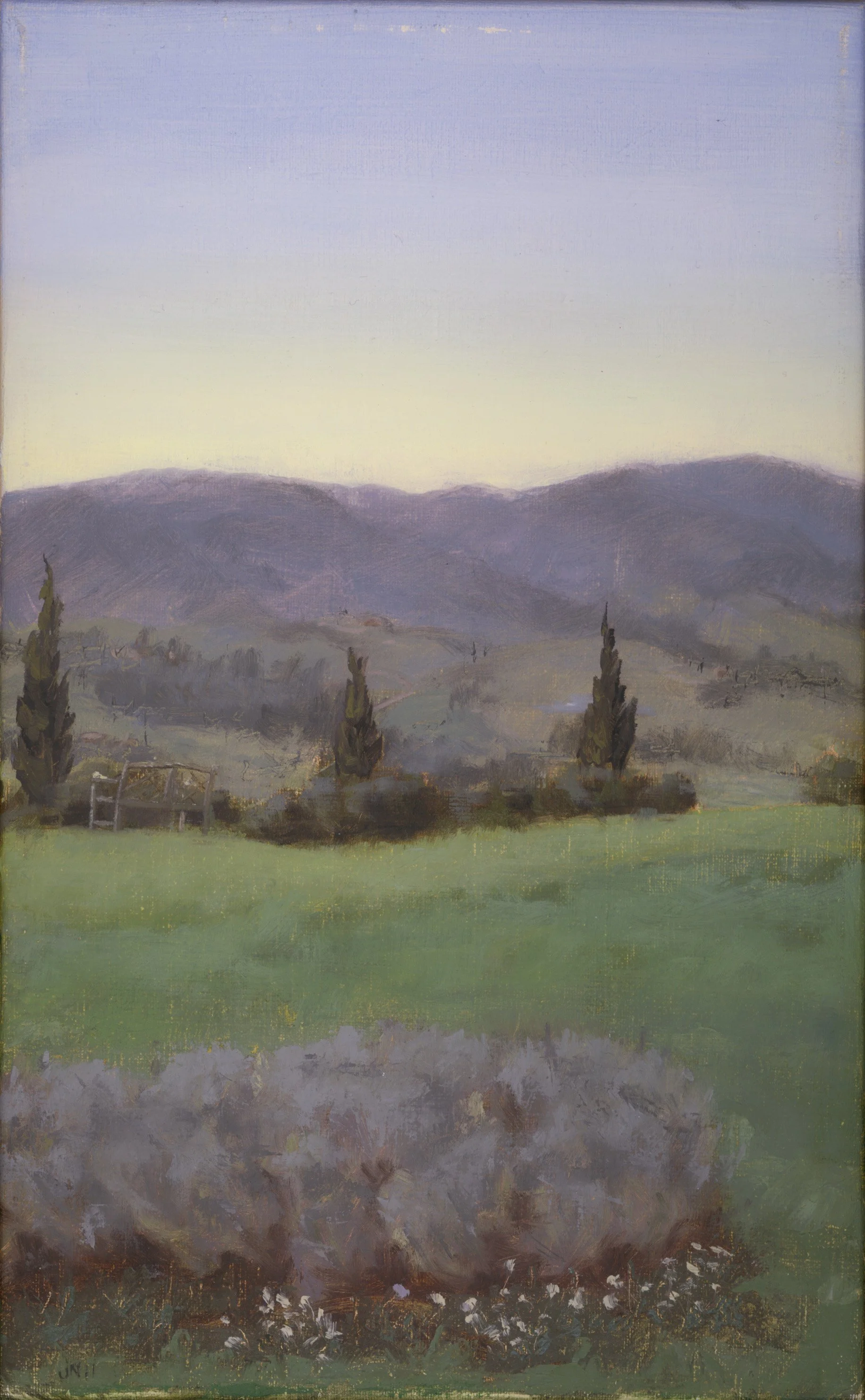 Morning in Toscana
9 3/4 x 6 1/4"
oil on linen
2011