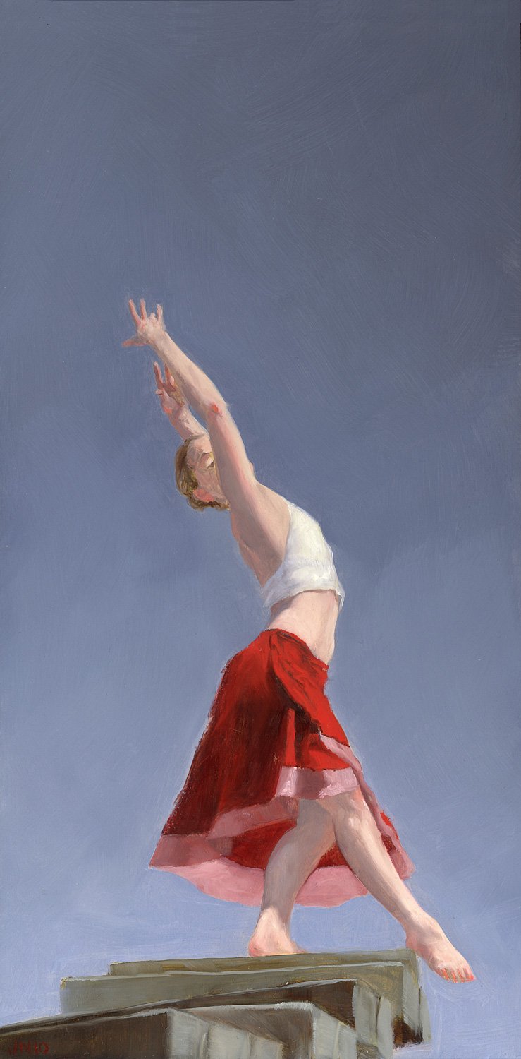"Transfixed, Study"
12 x 6"
oil on panel
2010
SOLD