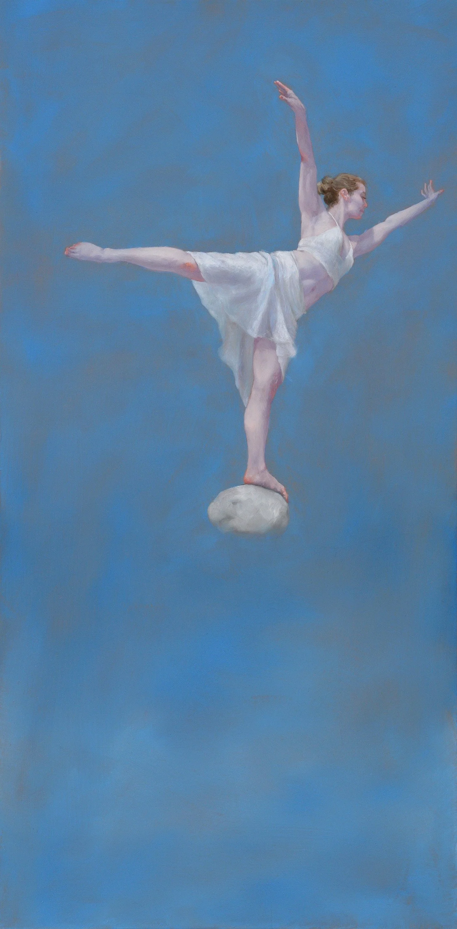 Untitled (Blue)
32 x 16"
oil on panel
2016