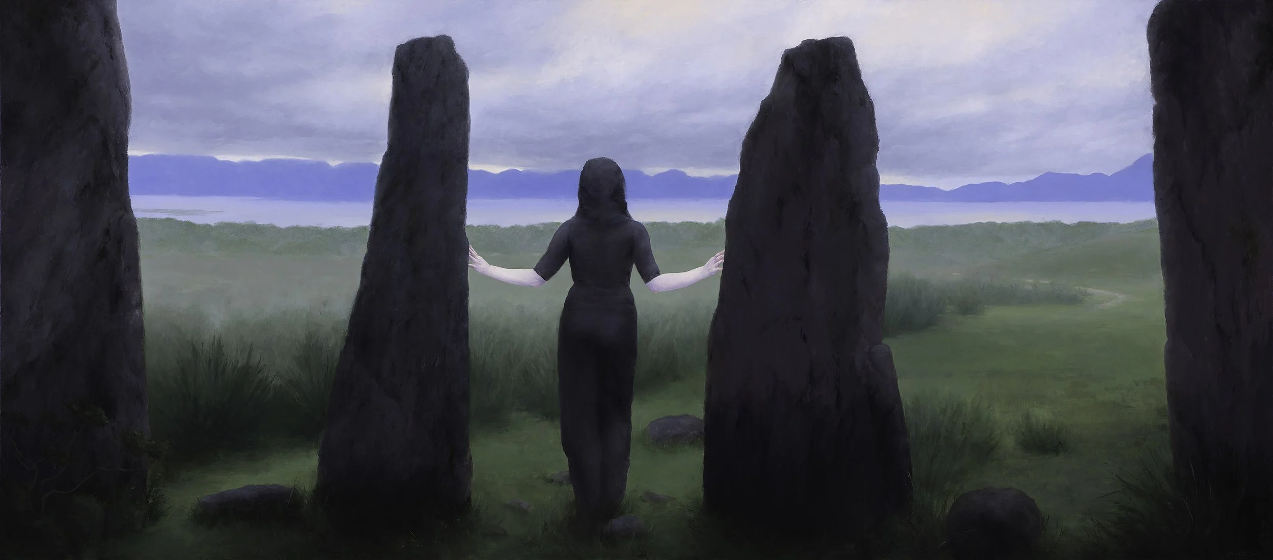 Hireath
30" x 68"
oil on panel
2021