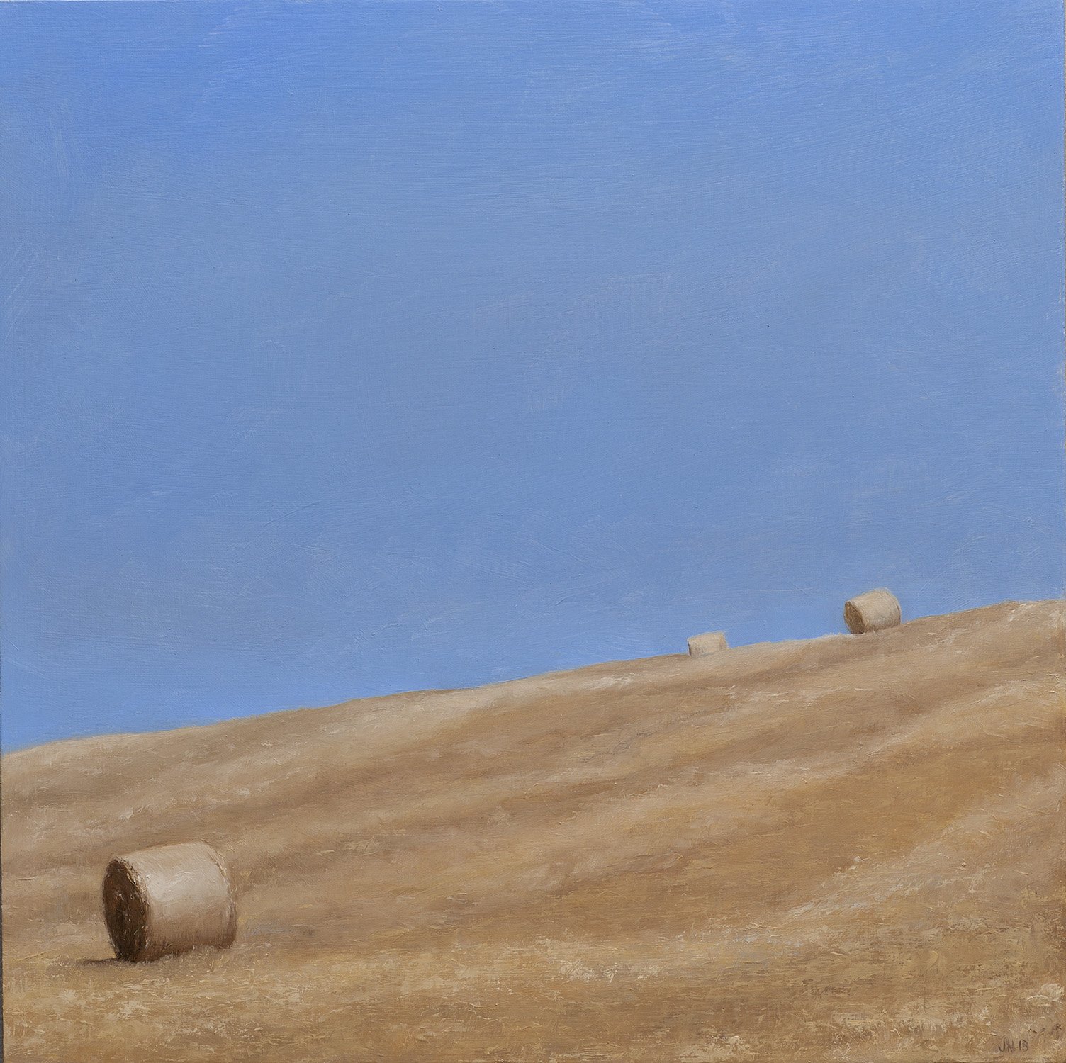 Hay Bales, Pienza
16x16"
oil on panel
2013