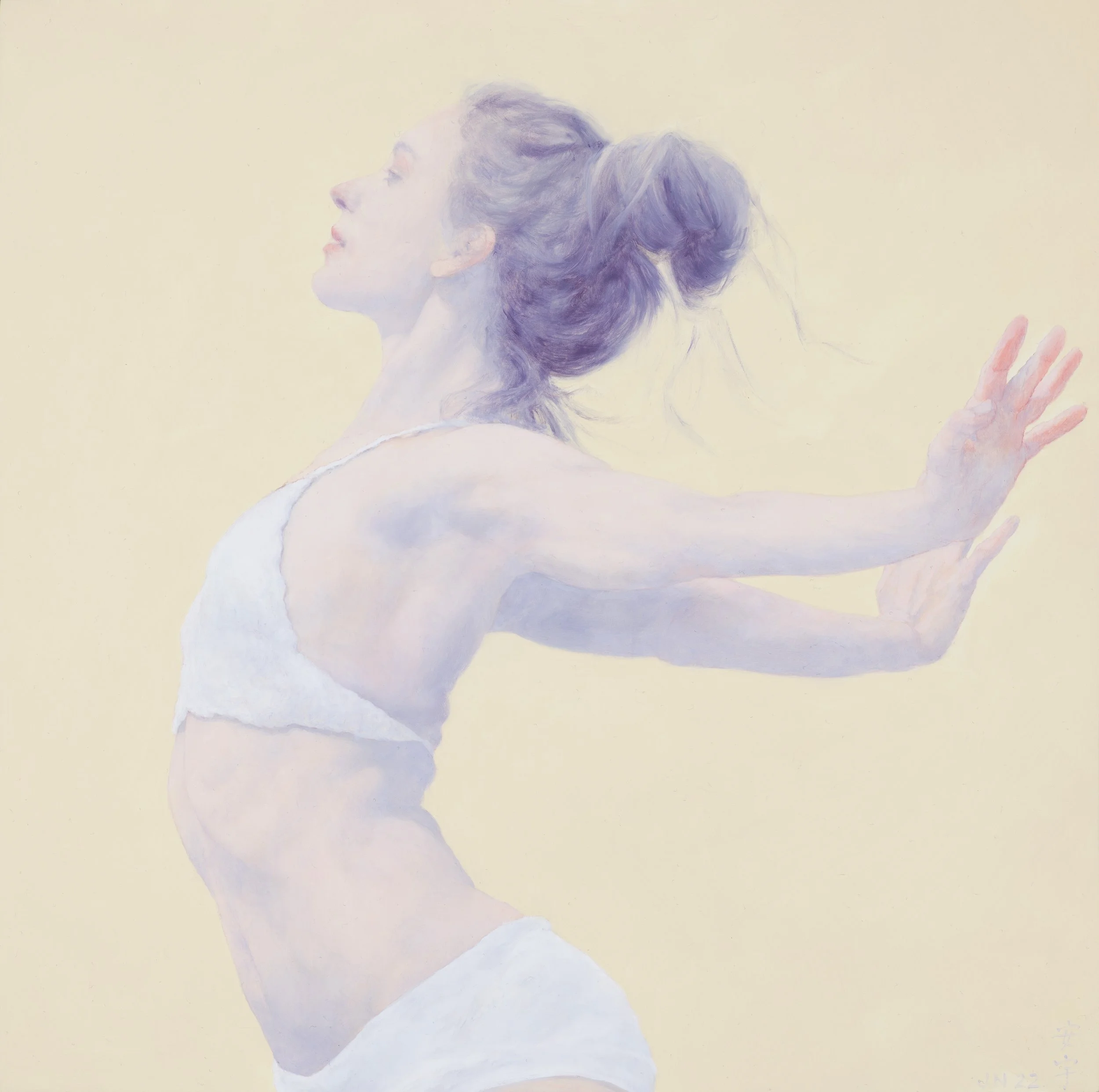 Gossamer II
12 x 12"
Oil on panel 
2022