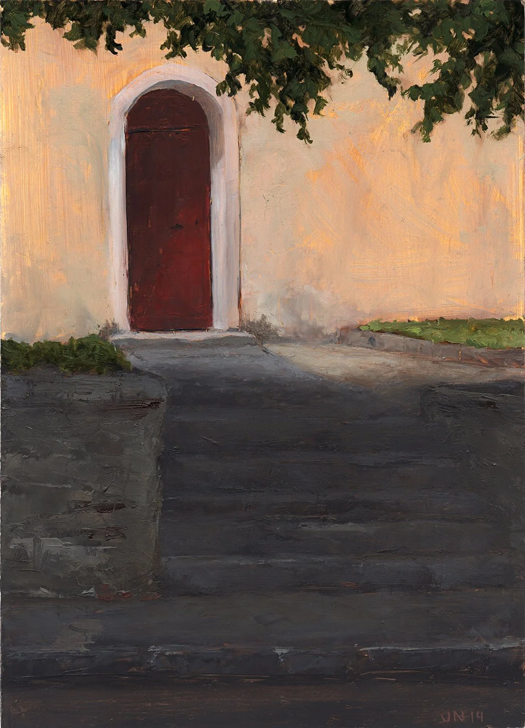 Church Door, Fontainebleau
7 x 5"
oil on panel
2014