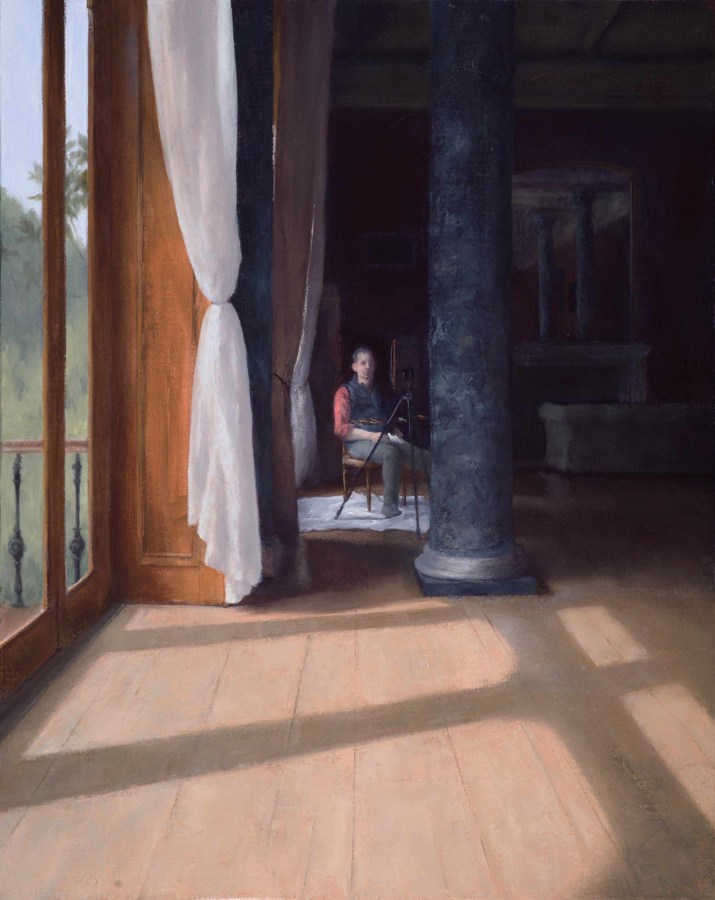 View From The Interior
20 x 16 in
Oil on linen
2026