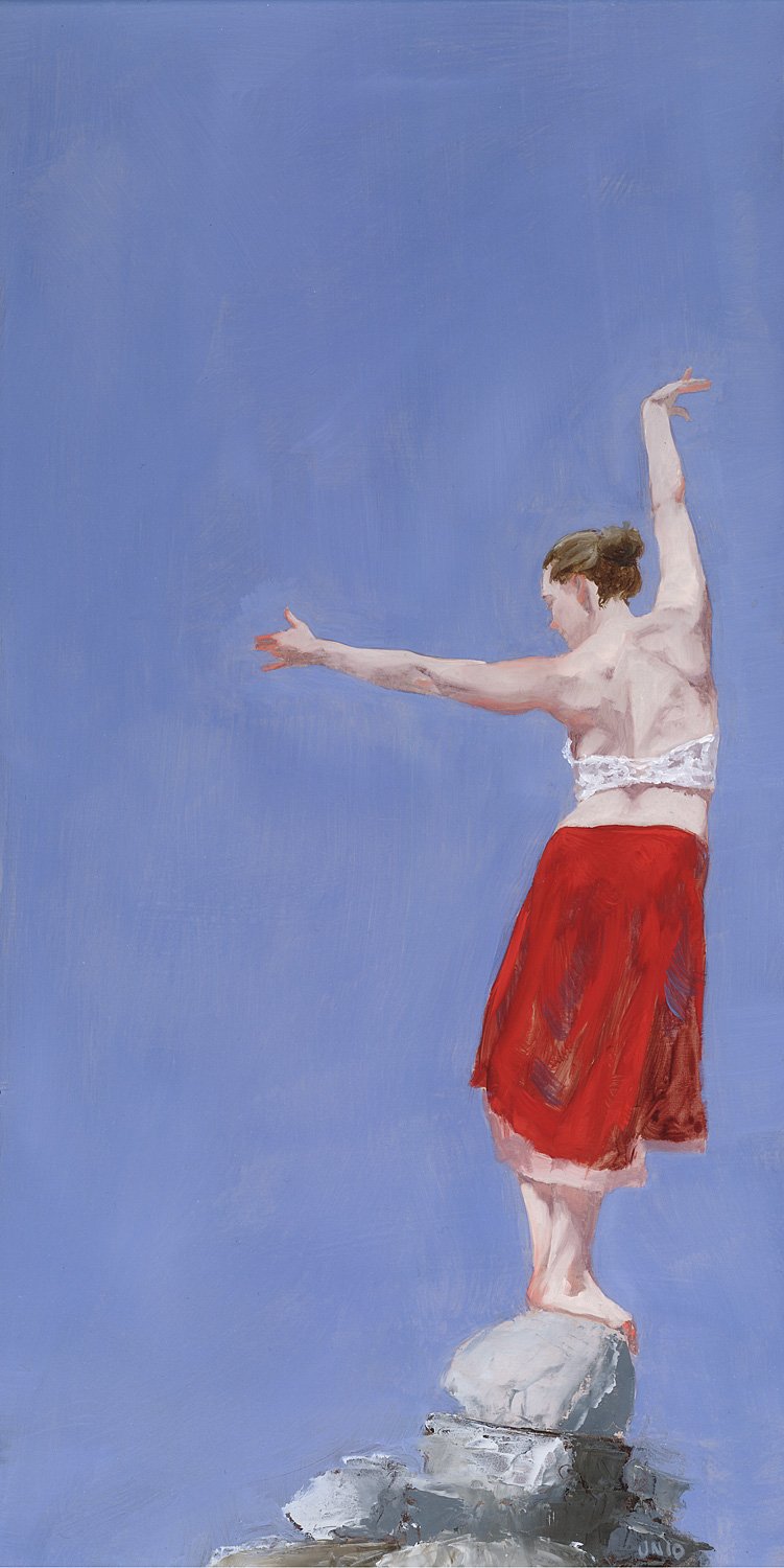 "Lithe, Study"
12 x 6"
oil on panel
2010
SOLD