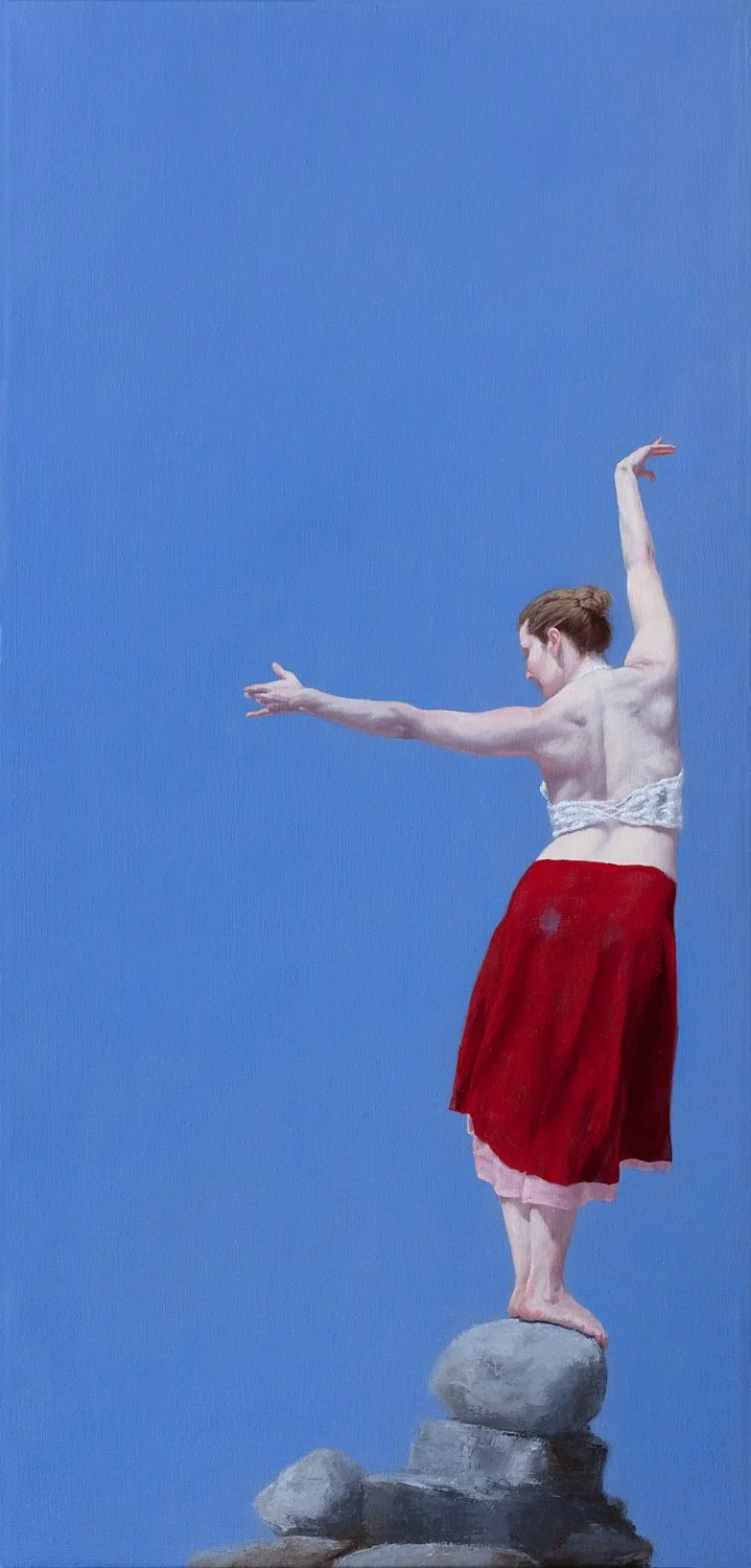 "Lithe"
41 1/2 x 20"
oil on linen
2011
