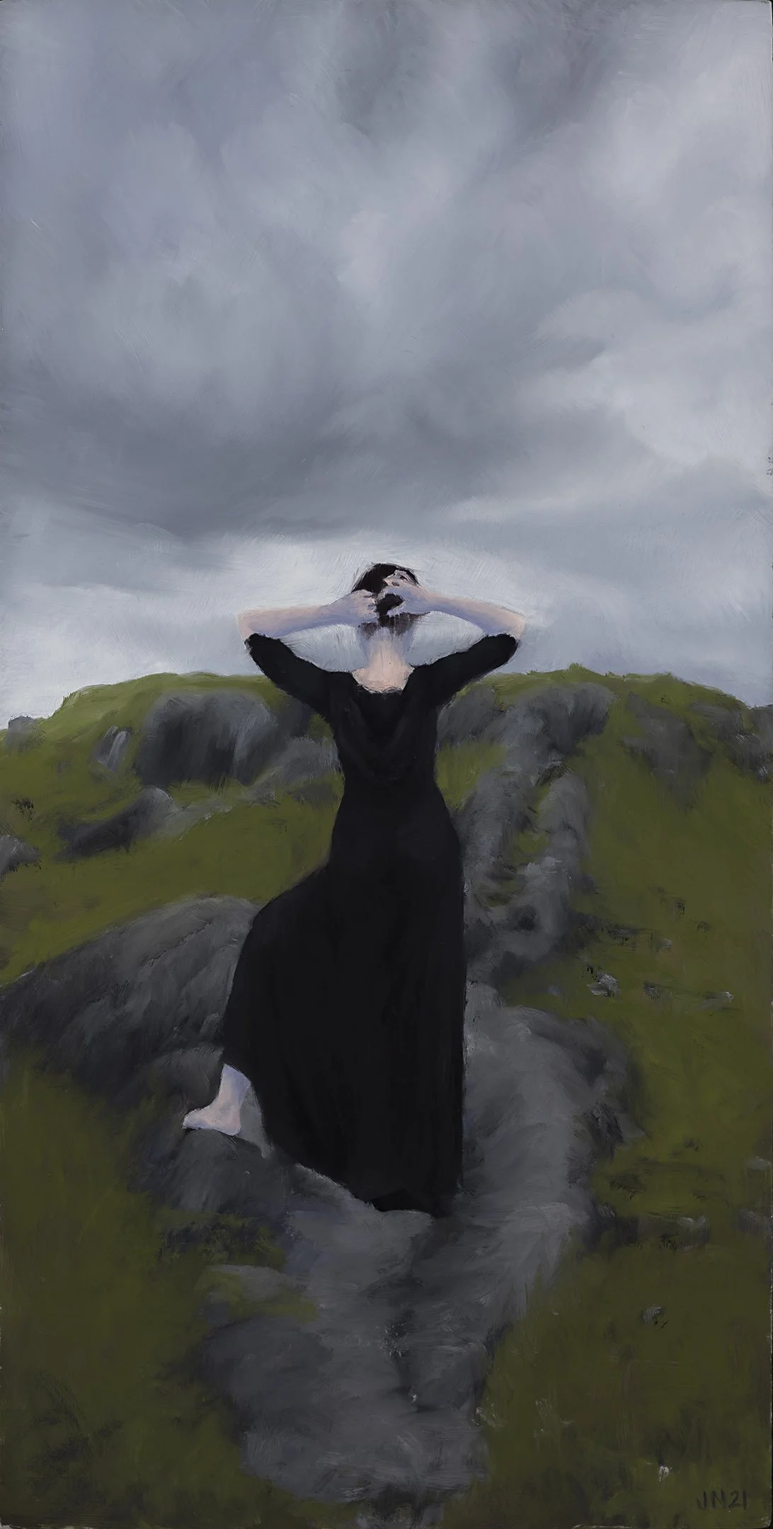 Study, Prepare for Battle
16" x 8"
oil on panel
2021