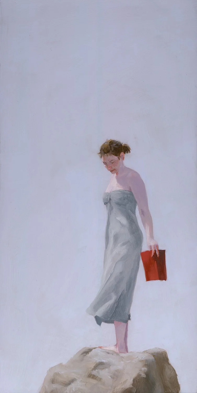 "Measure, Study II"
12 x 6"
oil on panel
2010