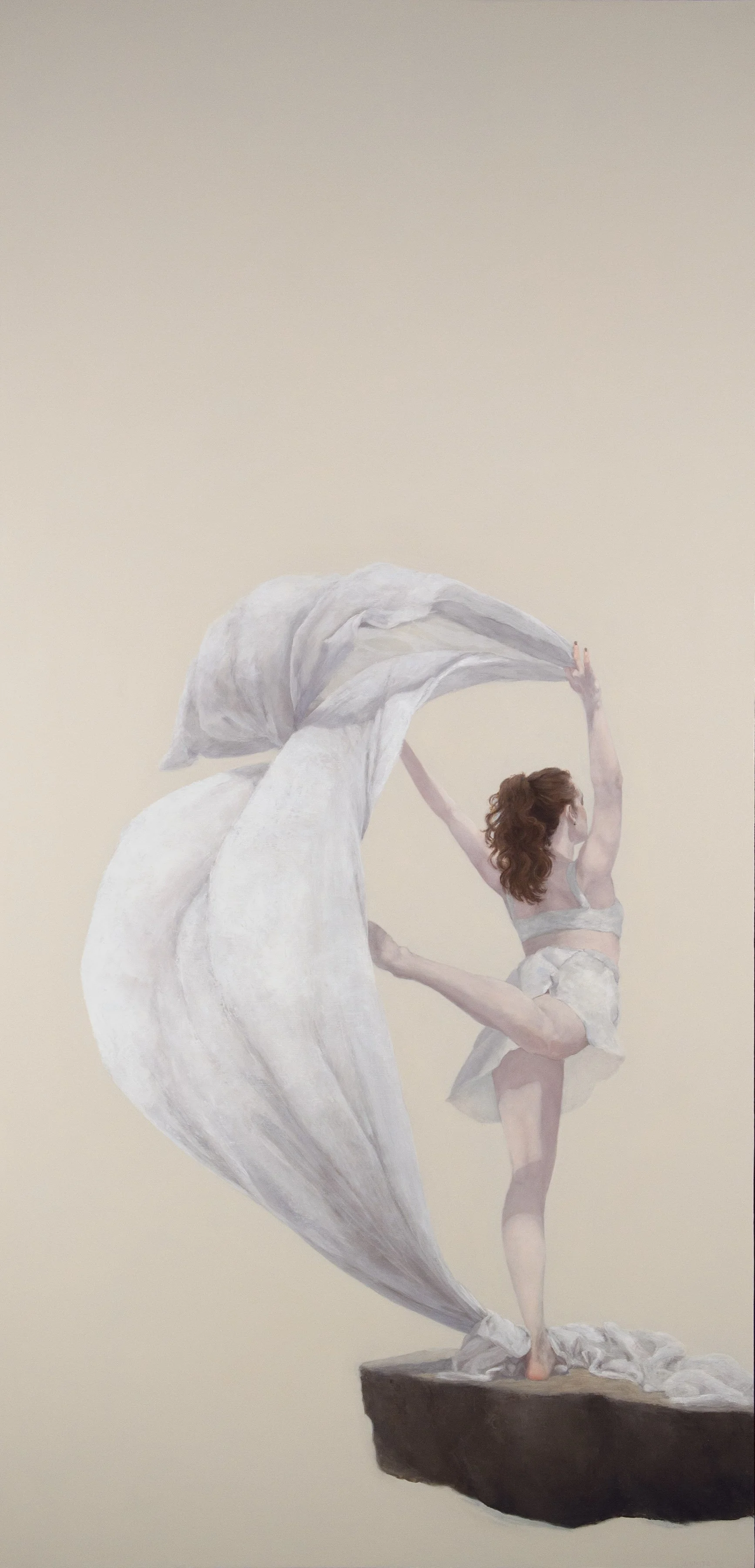 Air (gilvus)
48 x 24"
oil on panel
2015