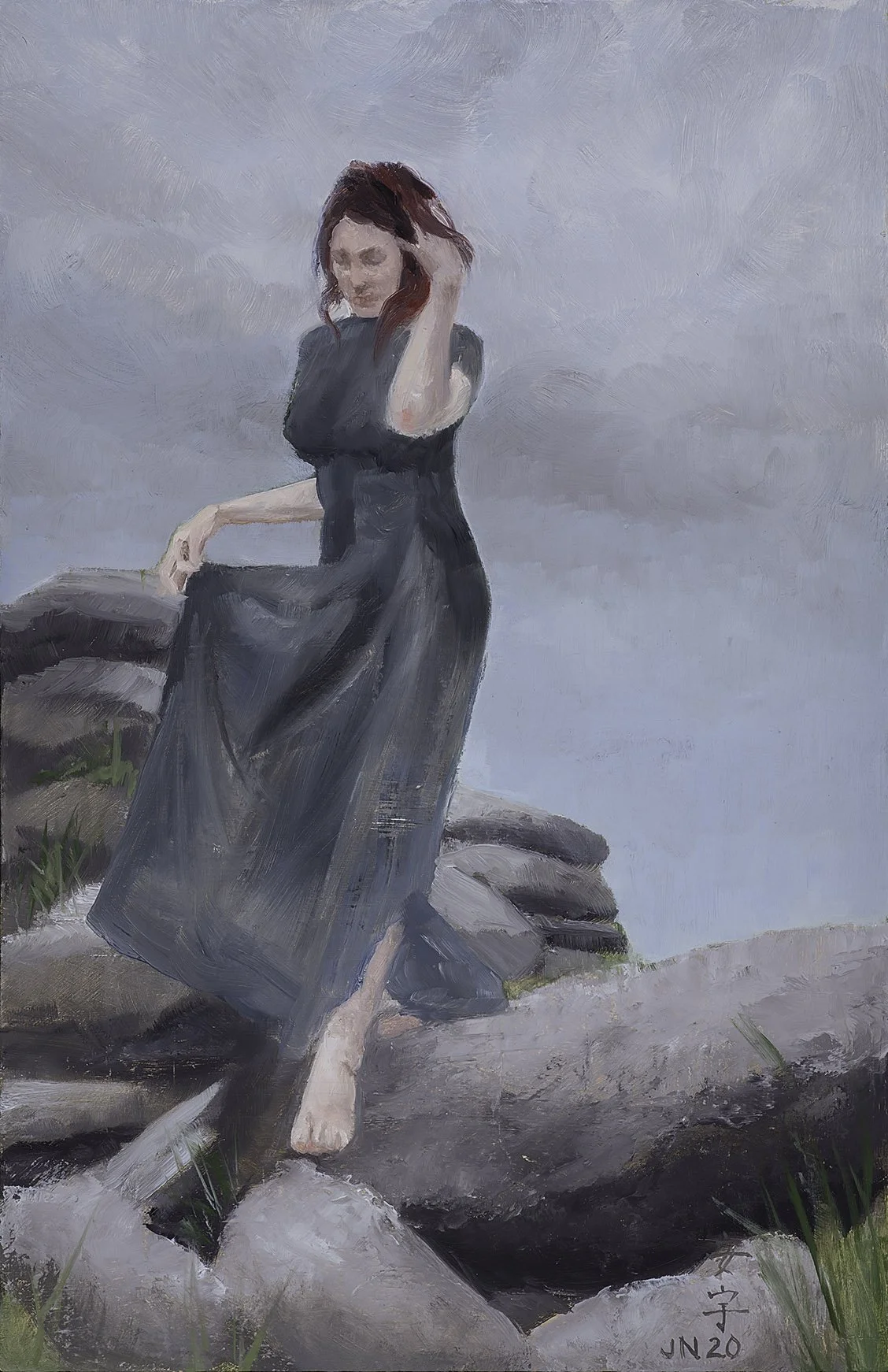 Study, Slopes of Caha Mountain
8.5" x 5.5"
oil on panel
2020