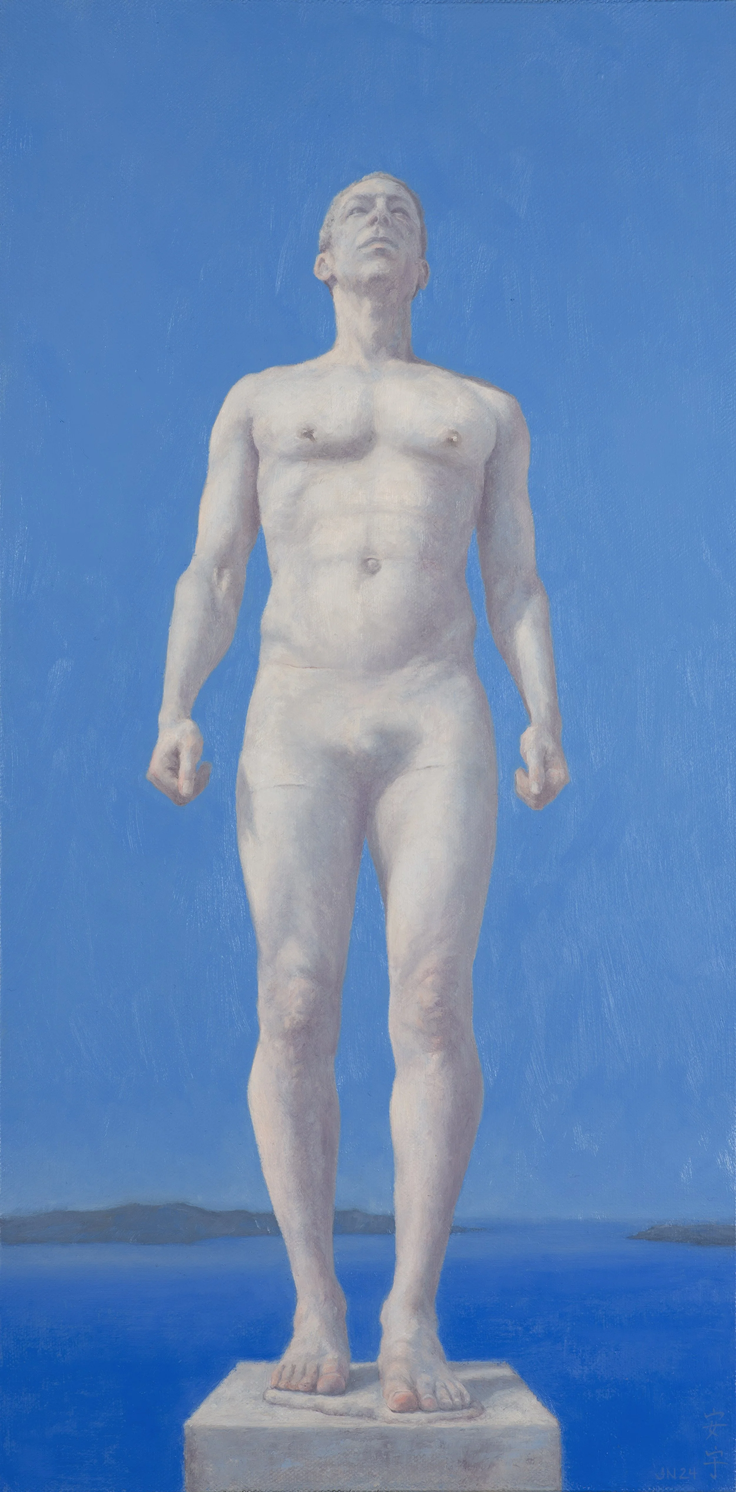 Modern Kouros
20 x 10 in.
oil on canvas
2024