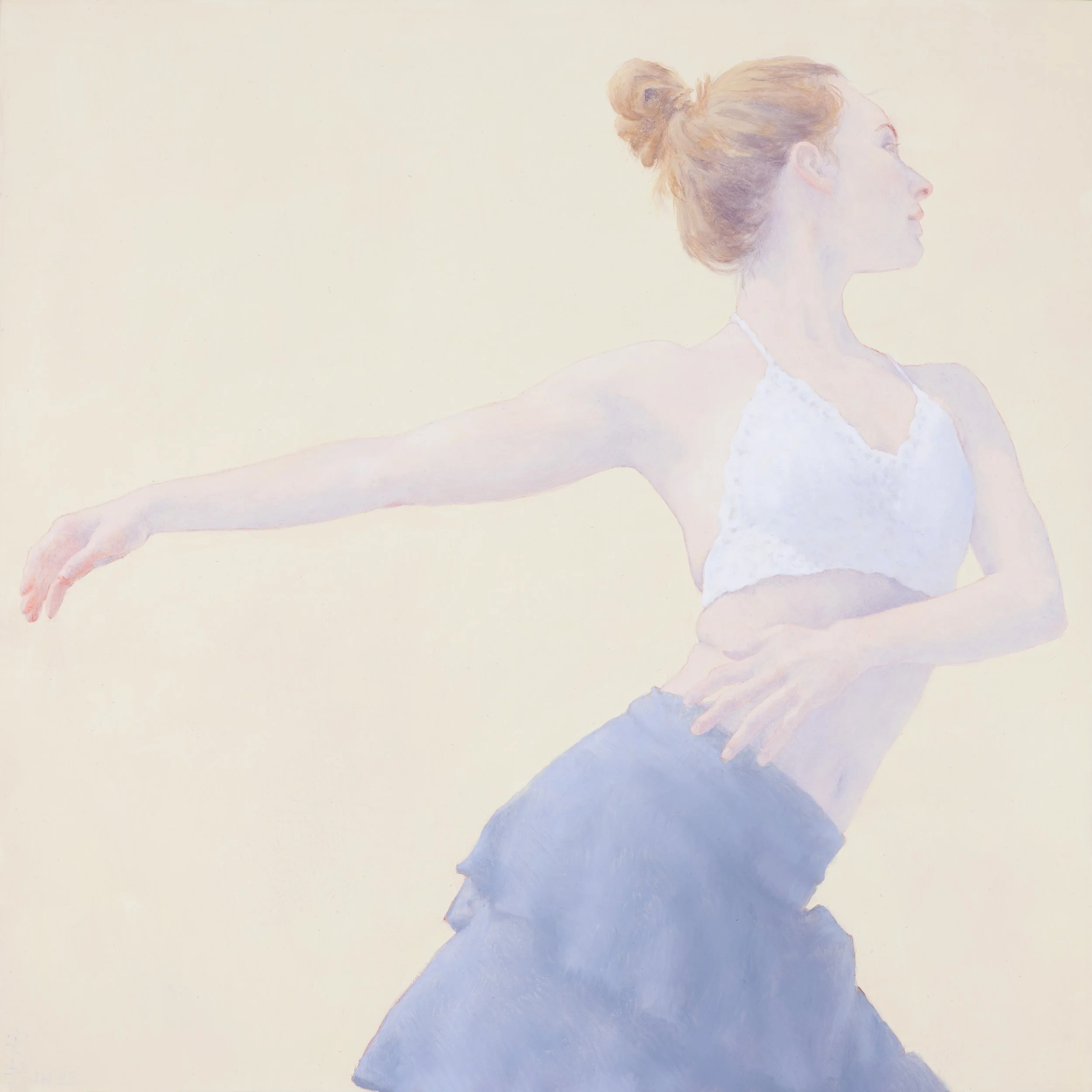 Gossamer III
12 x 12"
Oil on panel 
2022