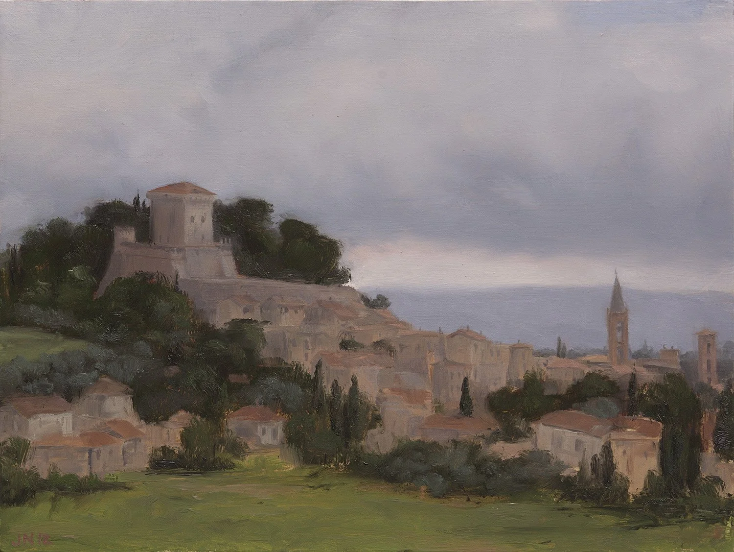 Castello di Sarteano
6 x 8"
oil on panel
2013