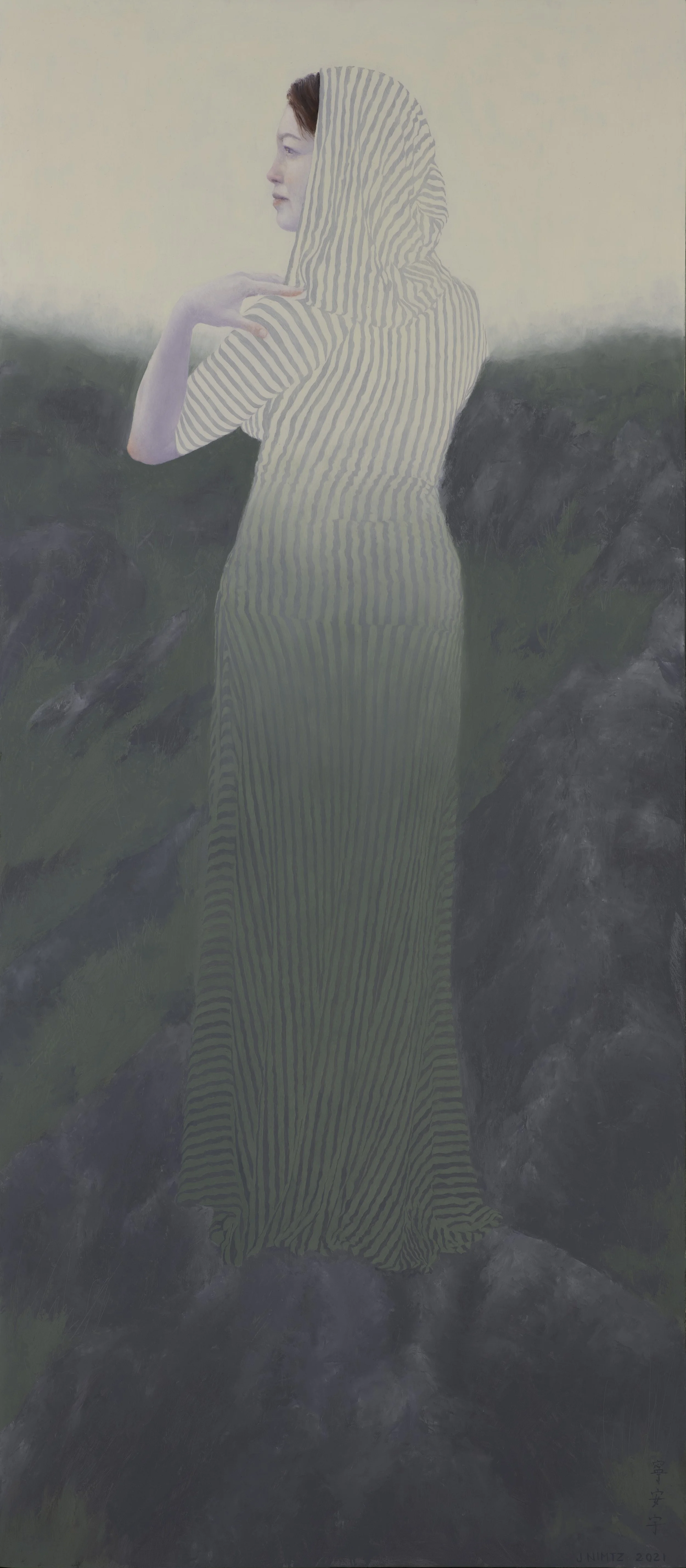 Dragon Spine
30" x 13.25"
oil on panel
2021