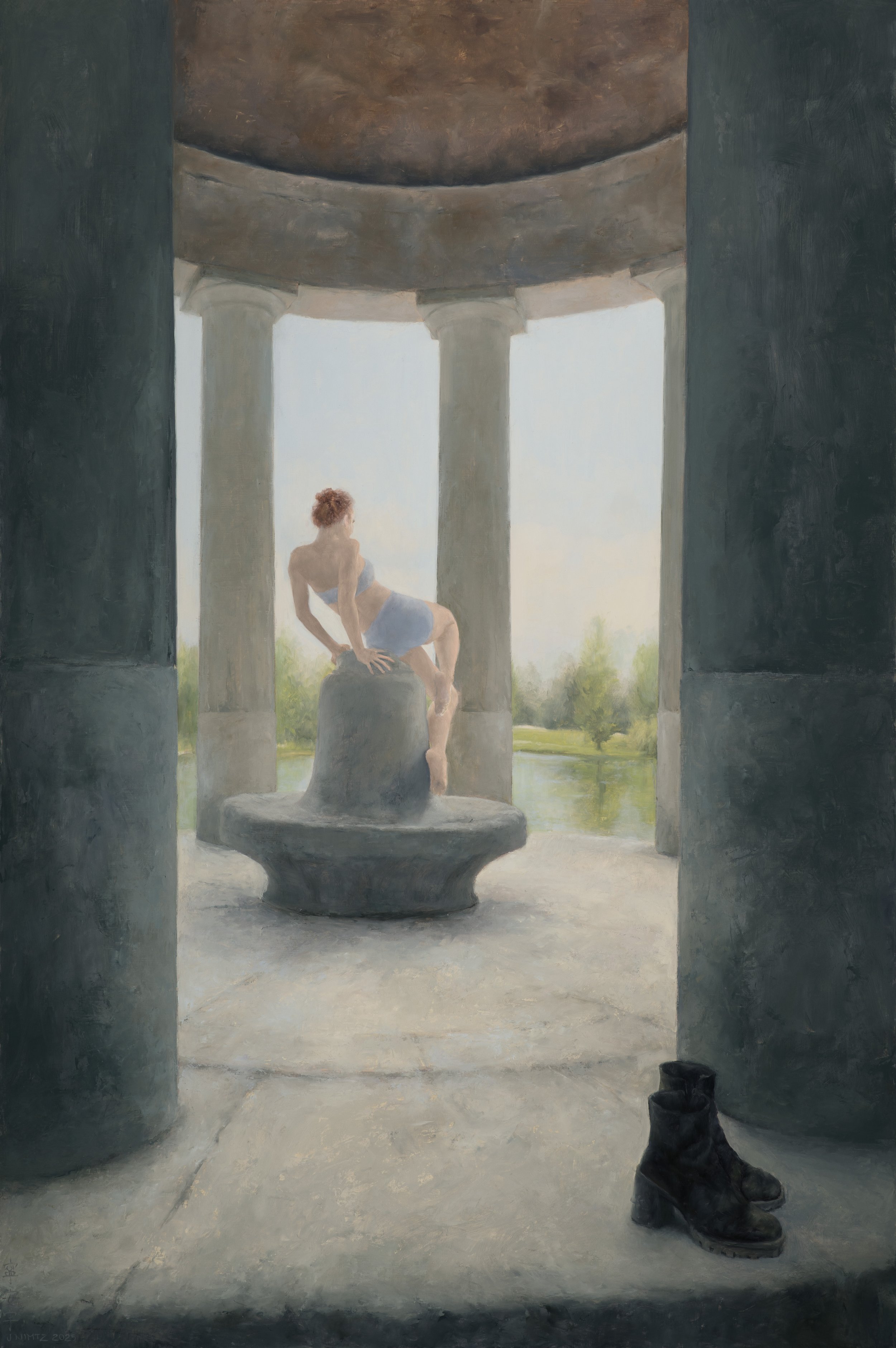 A Moment in the Folly
30 x 20 in.
oil on panel
2025