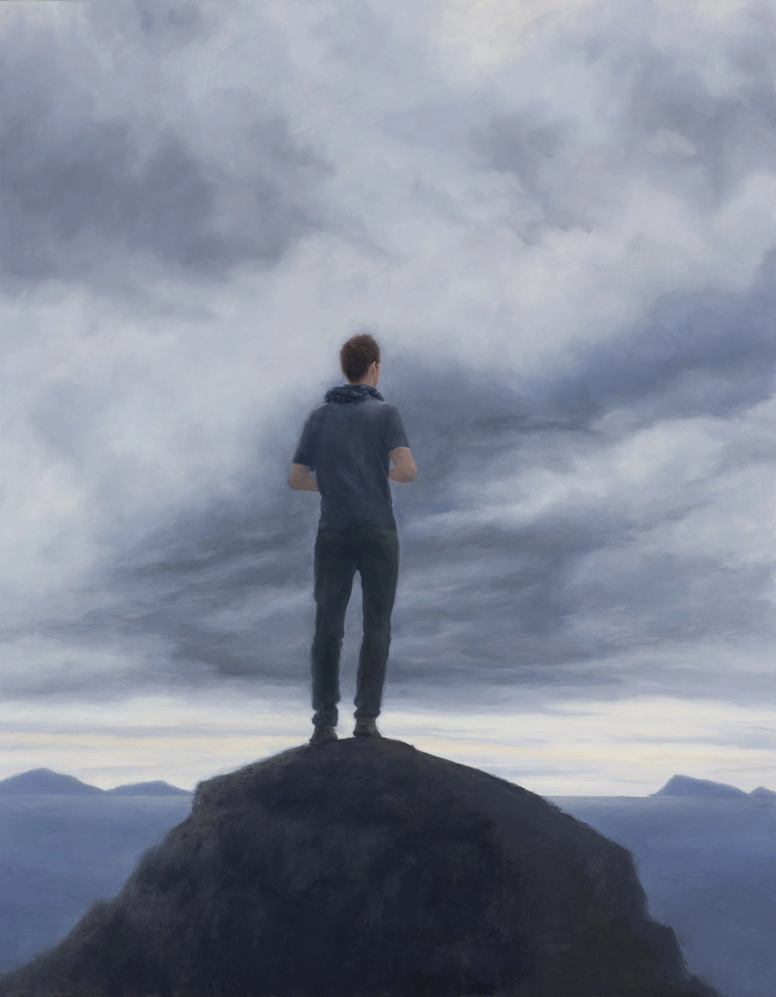 Wanderer Above the Sea
37.5 x 29.5”
Oil on panel
2022