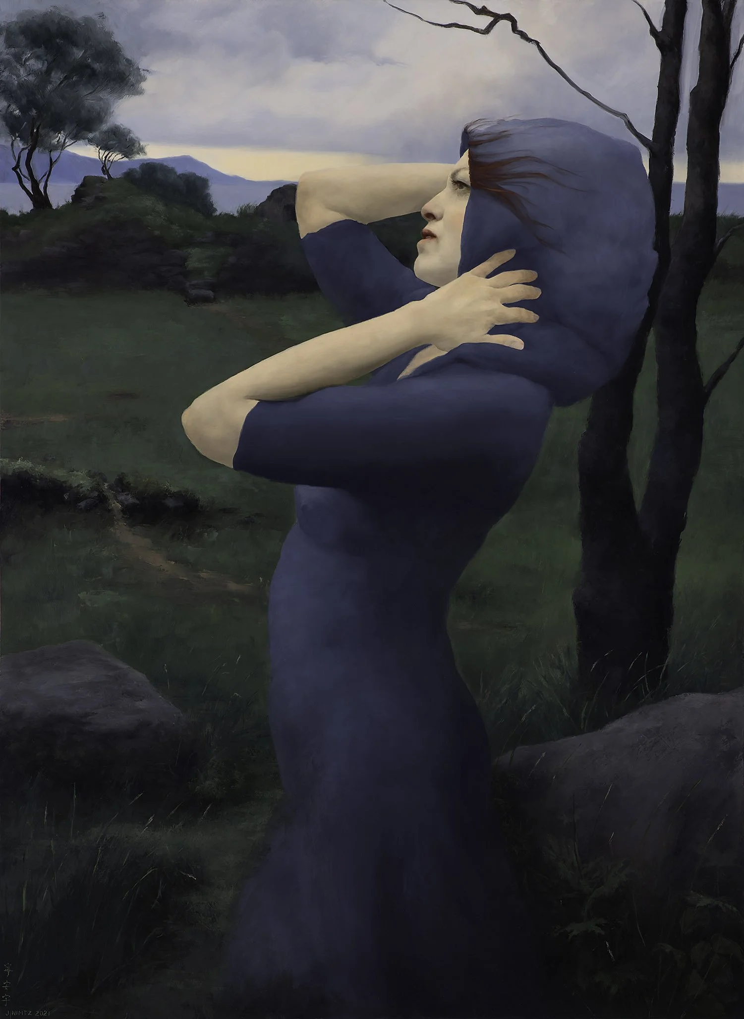 Boreas
37" x 27"
oil on panel
2021