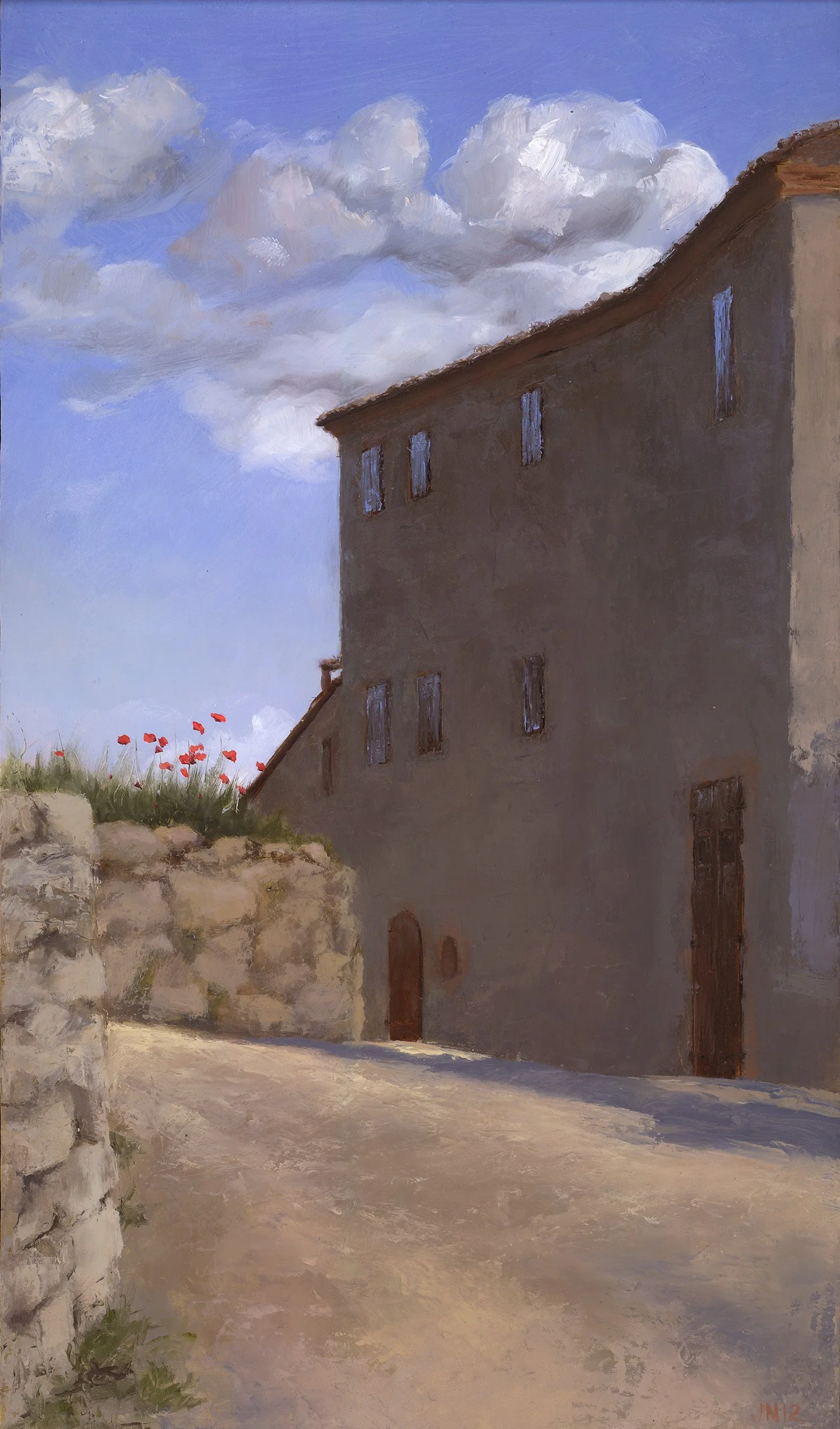Castiglioncello Poppies
12 x 7"
oil on panel
2012