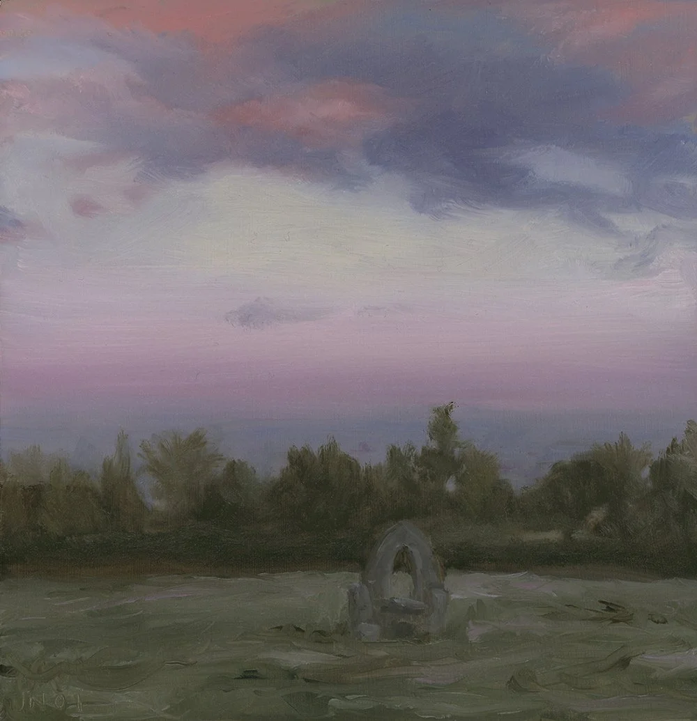 "Le Quesnoy, Dawn"
6 x 5 3/4"
oil on panel
2009
SOLD