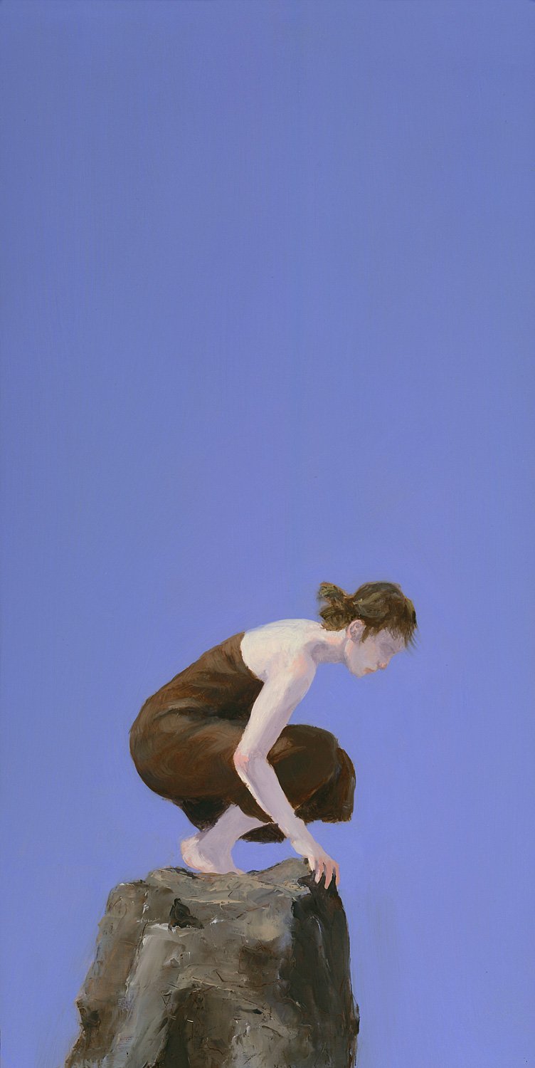 "Muse, Study I"
12 x 6"
oil on panel
2010
