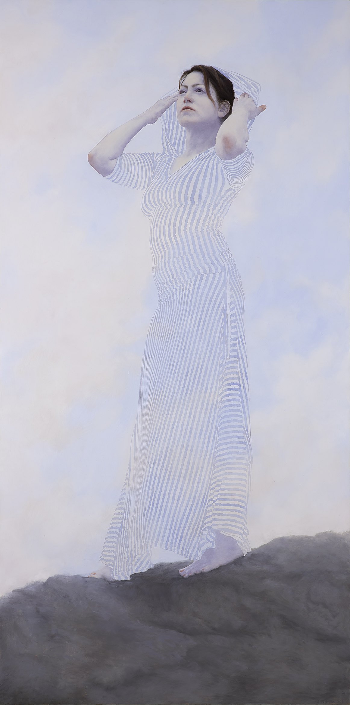 Temporāria in Béarra I
48" x 24"
oil on panel
2021