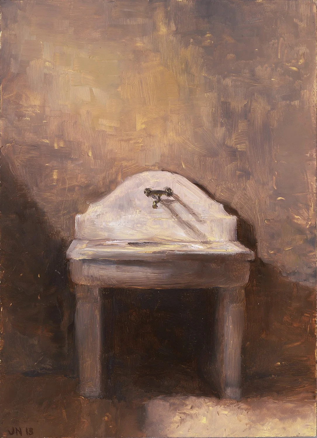Cantina Basin
7 x 5"
oil on panel
2013