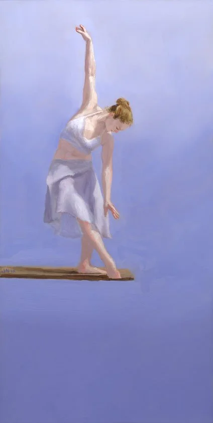 Balance, Study IV
12 x 6"
oil on panel
2012
