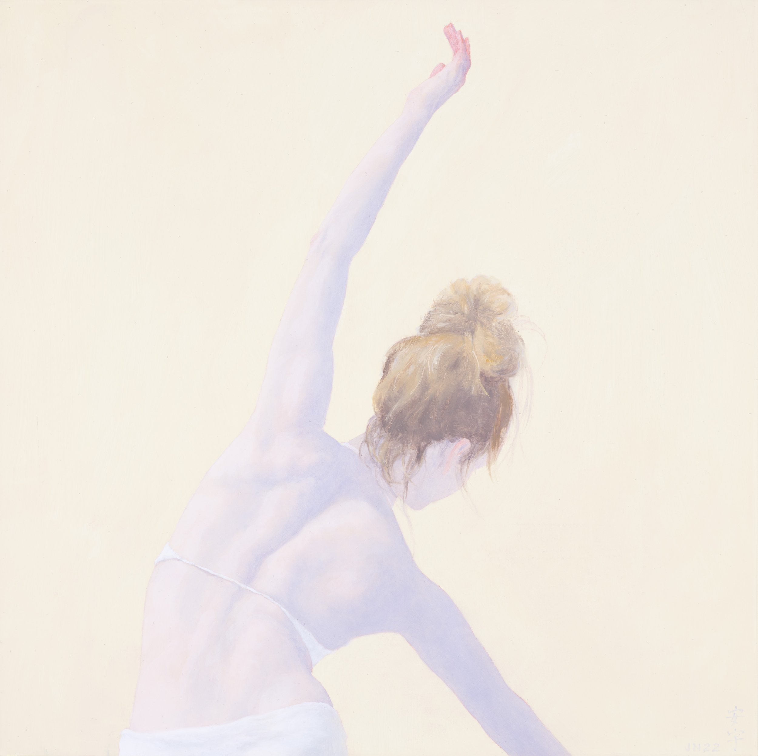 Gossamer IV
12 x 12"
Oil on panel 
2022