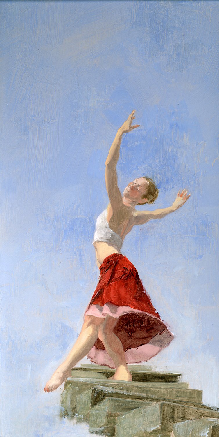 "Rhythm, Study I"
12 x 6"
oil on panel
2010
SOLD