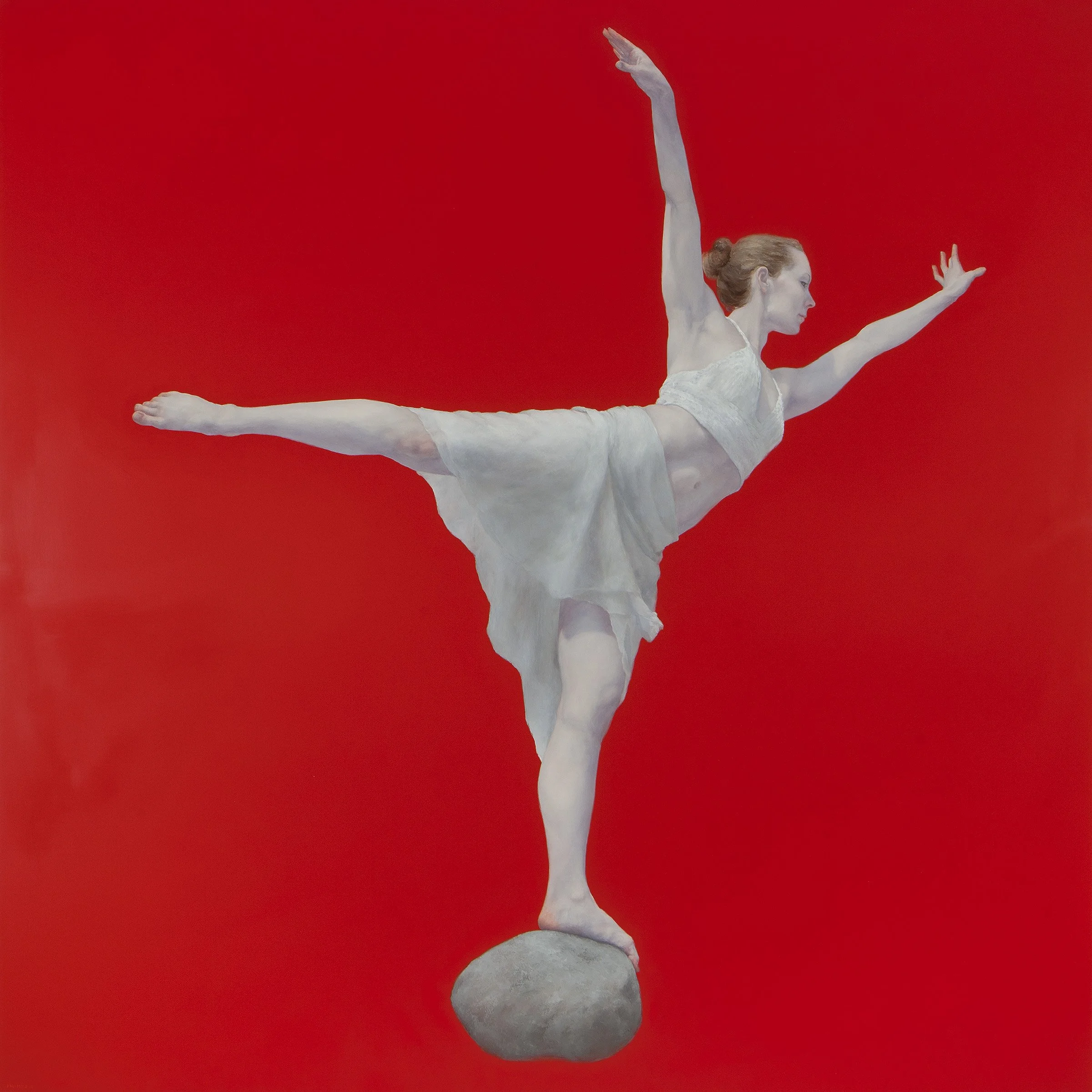 Vermillion Pearl
48 x 48"
oil on panel
2017