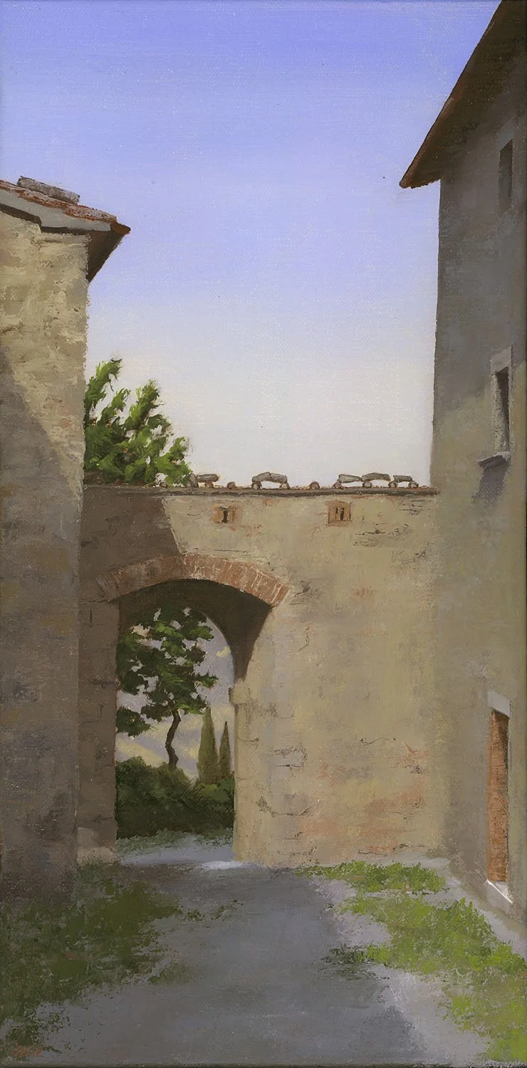 Monteverdi Arch, Morning Light
16 x 8"
oil on linen
2012