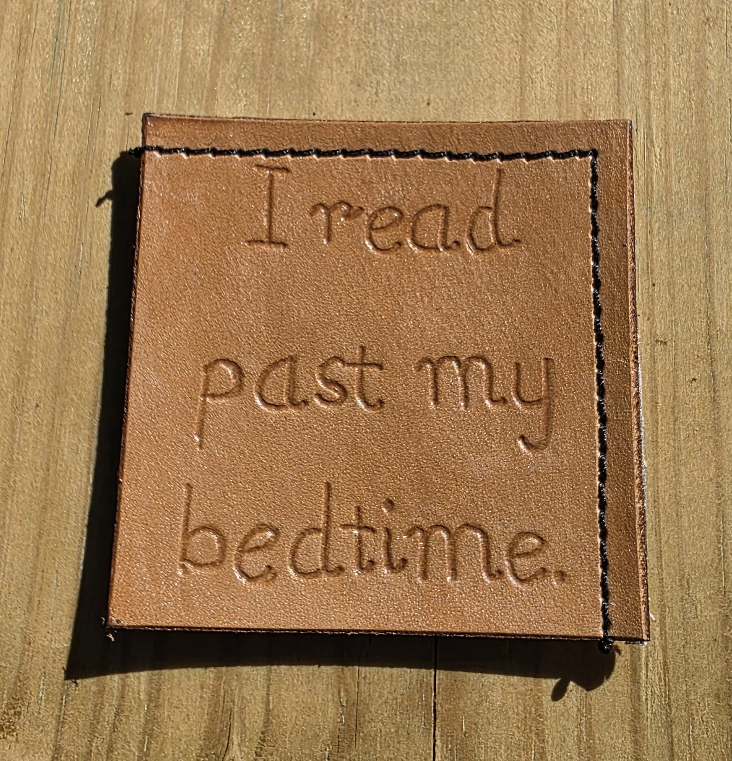 Corner Bookmark - Past my Bedtime