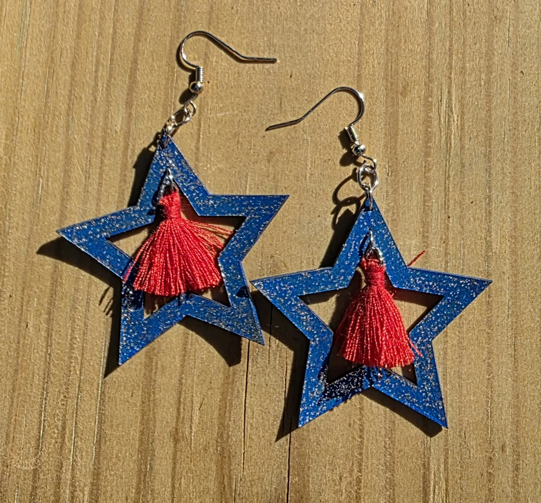 Stars and Poms Forever Earrings
