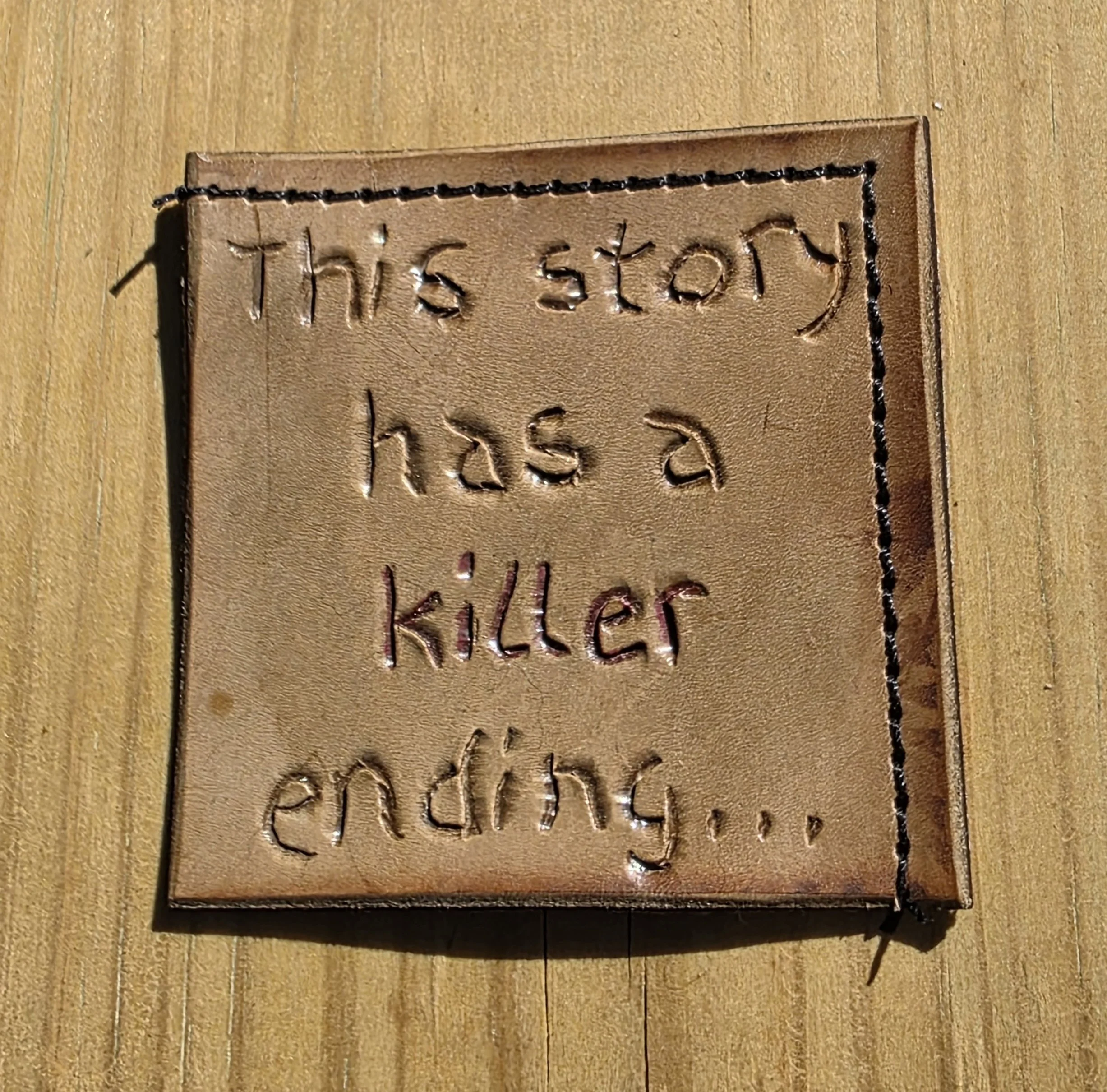 Corner Bookmark - Killer Ending