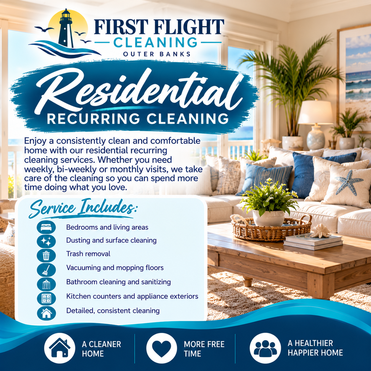 Residential Standard/Recurring Cleaning