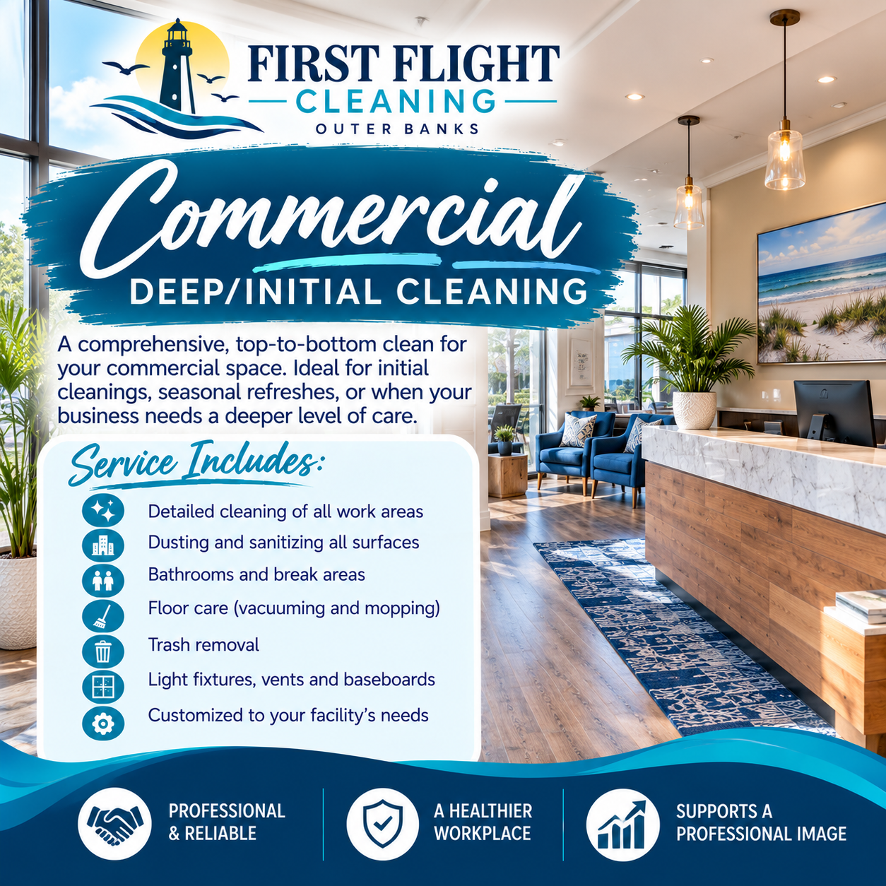 Commercial Deep / Initial Cleaning